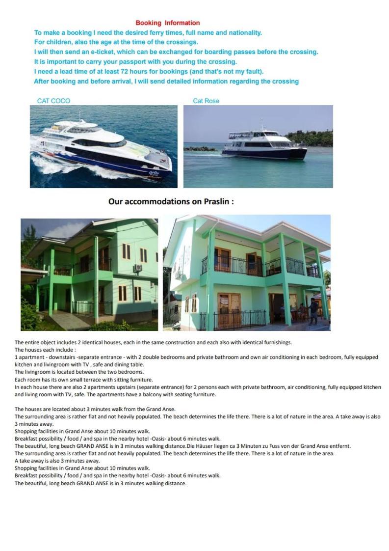 La Batie Selfcatering Apartment Beau Vallon  Bagian luar foto